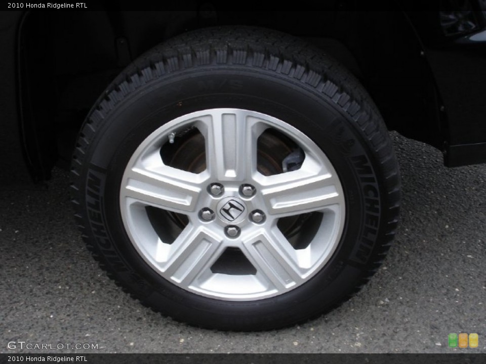 2010 Honda Ridgeline RTL Wheel and Tire Photo #51384496