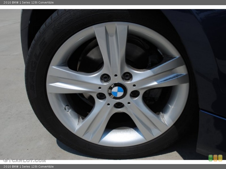 2010 BMW 1 Series 128i Convertible Wheel and Tire Photo #51388874