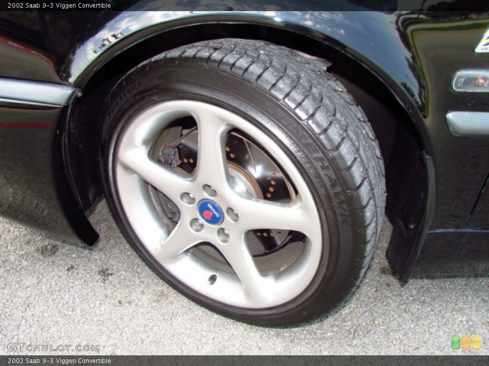 2002 Saab 9-3 Viggen Convertible Wheel and Tire Photo #51391391