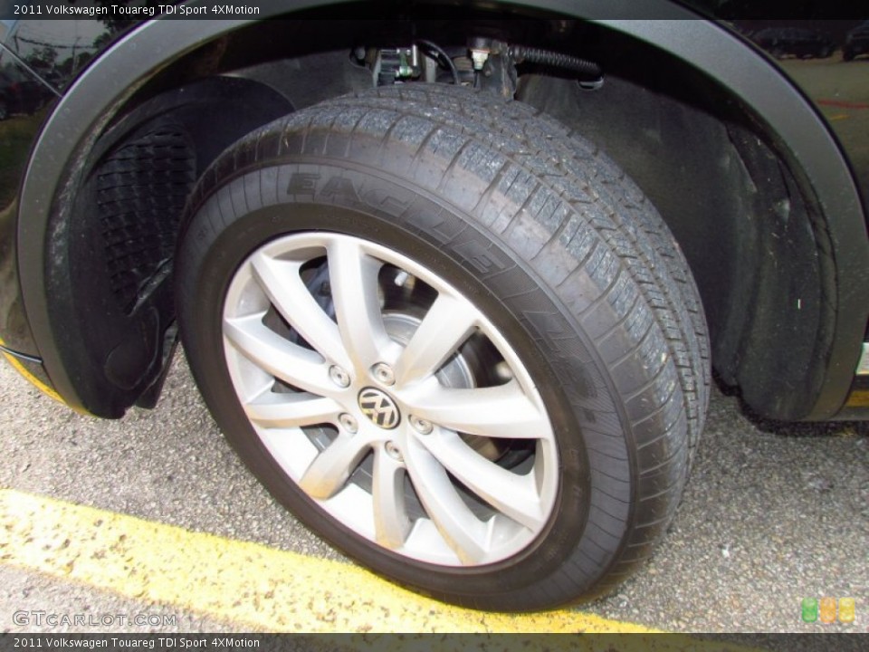 2011 Volkswagen Touareg TDI Sport 4XMotion Wheel and Tire Photo #51392936