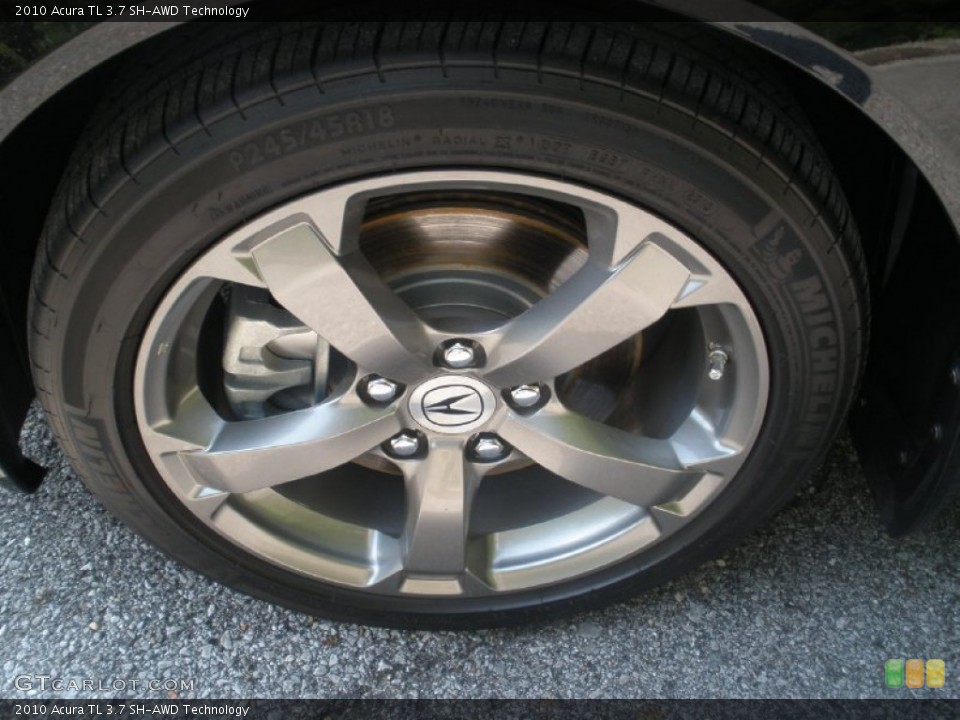 2010 Acura TL 3.7 SH-AWD Technology Wheel and Tire Photo #51400418
