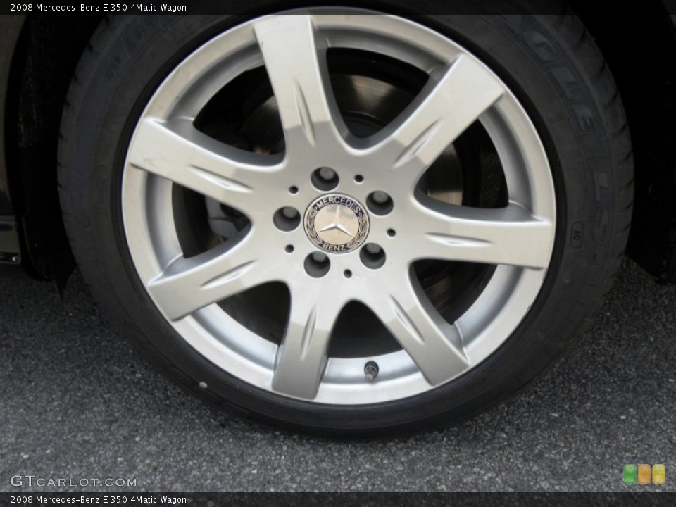 2008 Mercedes-Benz E 350 4Matic Wagon Wheel and Tire Photo #51400634