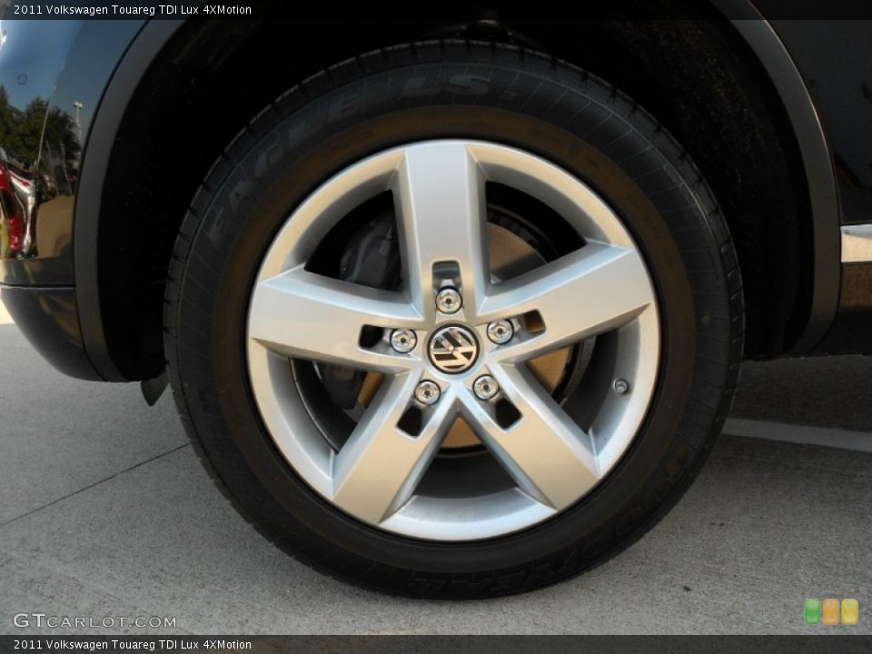 2011 Volkswagen Touareg TDI Lux 4XMotion Wheel and Tire Photo #51404258