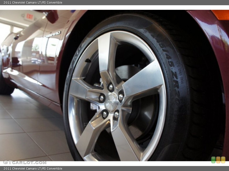 2011 Chevrolet Camaro LT/RS Convertible Wheel and Tire Photo #51410260