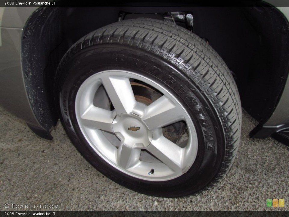2008 Chevrolet Avalanche LT Wheel and Tire Photo #51412513