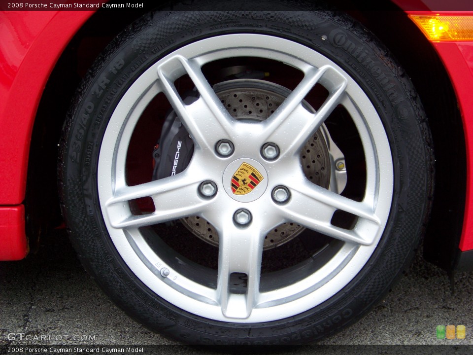 2008 Porsche Cayman  Wheel and Tire Photo #514198