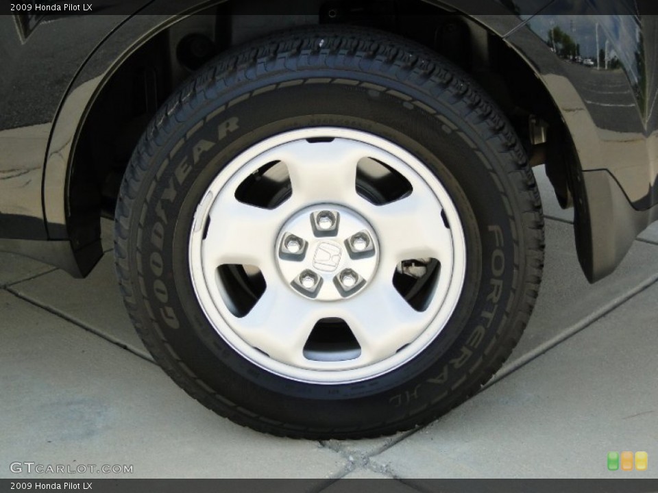 2009 Honda Pilot LX Wheel and Tire Photo #51426714