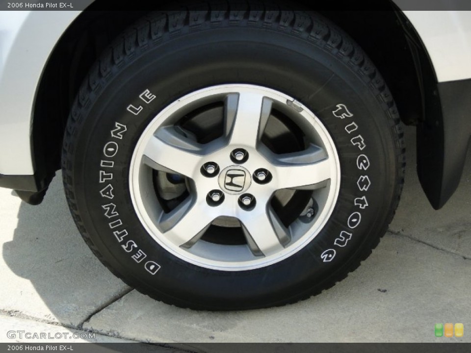 2006 Honda Pilot EX-L Wheel and Tire Photo #51427926