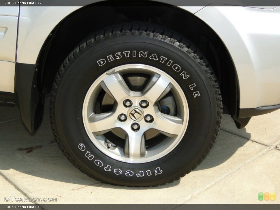 2006 Honda Pilot EX-L Wheel and Tire Photo #51427968