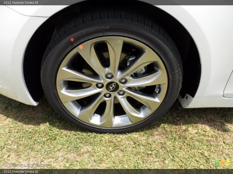 2012 Hyundai Sonata SE Wheel and Tire Photo #51431487