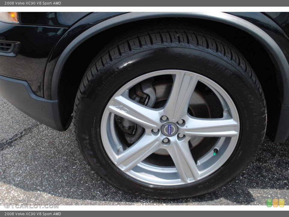 2008 Volvo XC90 V8 Sport AWD Wheel and Tire Photo #51433371