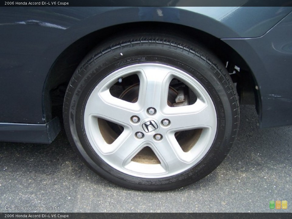 2006 Honda Accord EX-L V6 Coupe Wheel and Tire Photo #51433422