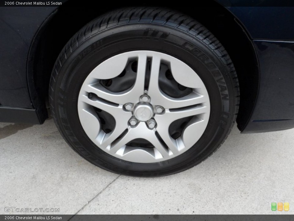 2006 Chevrolet Malibu LS Sedan Wheel and Tire Photo #51436278