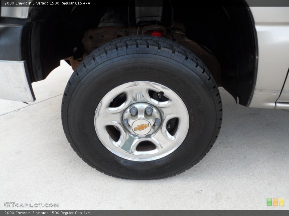 2000 Chevrolet Silverado 1500 Regular Cab 4x4 Wheel and Tire Photo #51438369