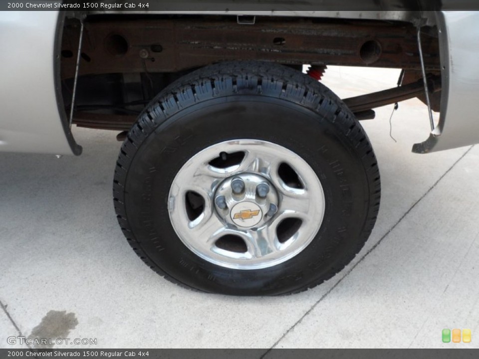 2000 Chevrolet Silverado 1500 Regular Cab 4x4 Wheel and Tire Photo #51438384