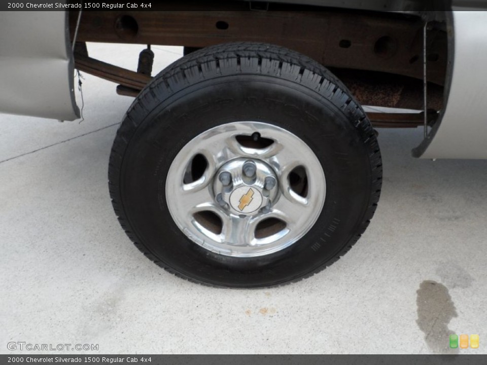 2000 Chevrolet Silverado 1500 Regular Cab 4x4 Wheel and Tire Photo #51438399
