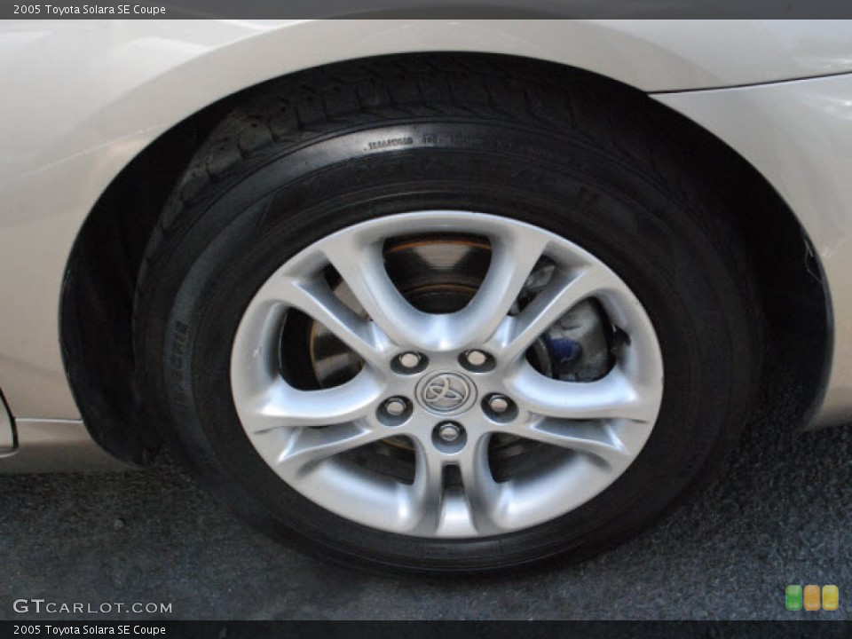 2005 Toyota Solara SE Coupe Wheel and Tire Photo #51440907