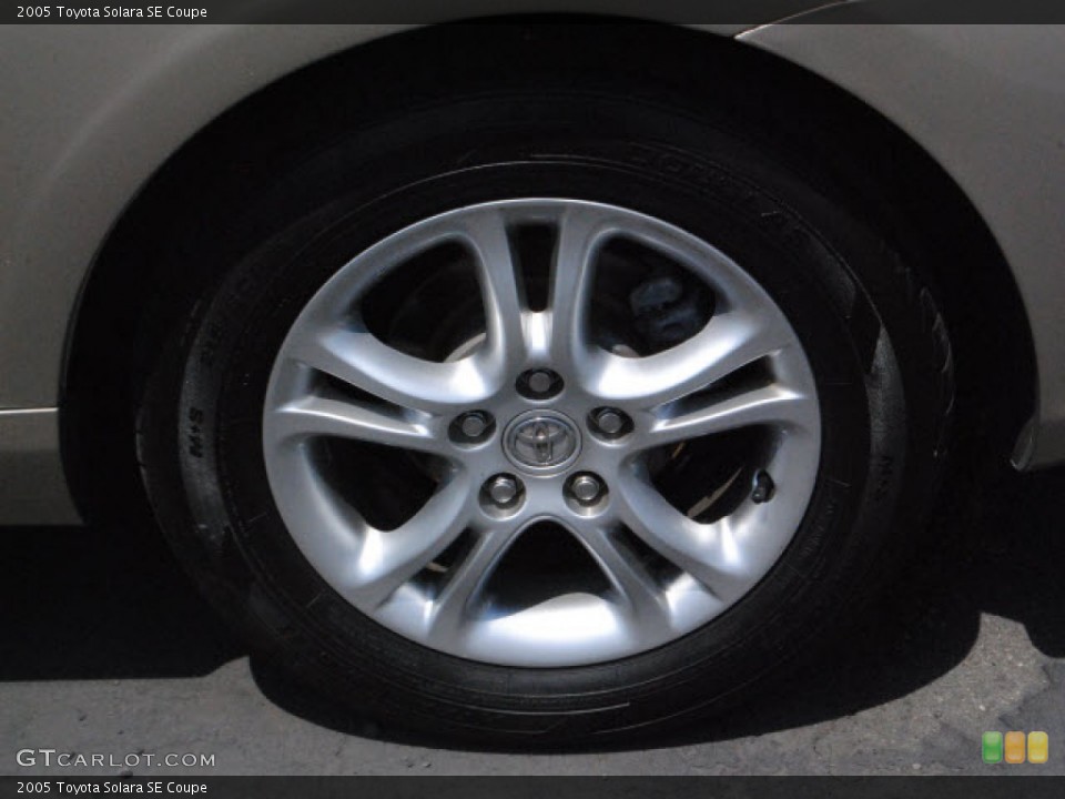 2005 Toyota Solara SE Coupe Wheel and Tire Photo #51440970