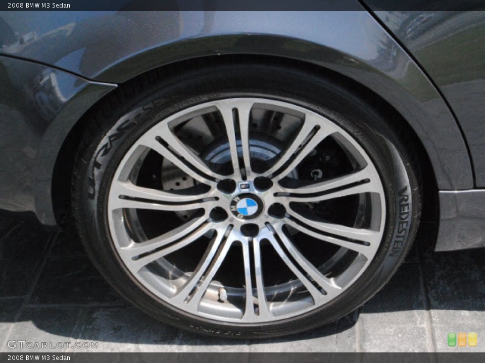 2008 BMW M3 Sedan Wheel and Tire Photo #51442050