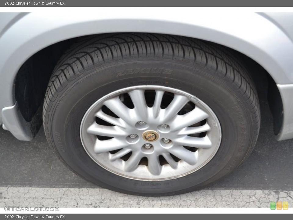 2002 Chrysler Town & Country EX Wheel and Tire Photo #51443769