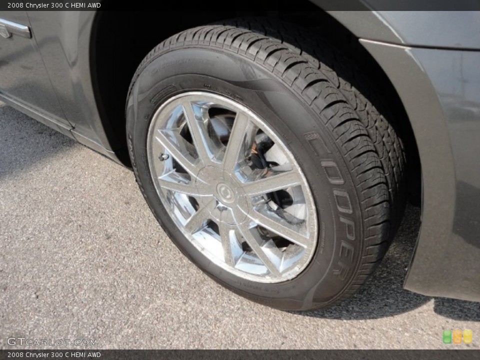 2008 Chrysler 300 C HEMI AWD Wheel and Tire Photo #51444465