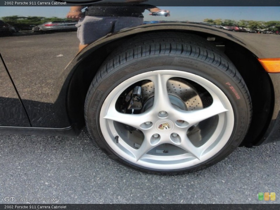 2002 Porsche 911 Carrera Cabriolet Wheel and Tire Photo #51449157