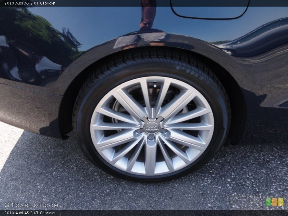 2010 Audi A5 2.0T Cabriolet Wheel and Tire Photo #51449733