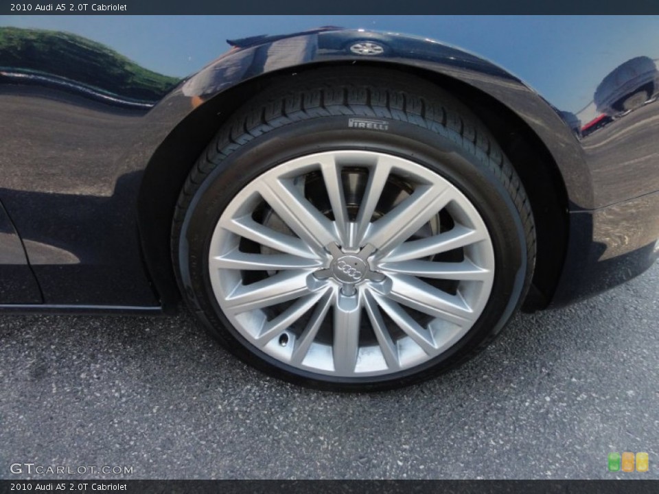 2010 Audi A5 2.0T Cabriolet Wheel and Tire Photo #51449751