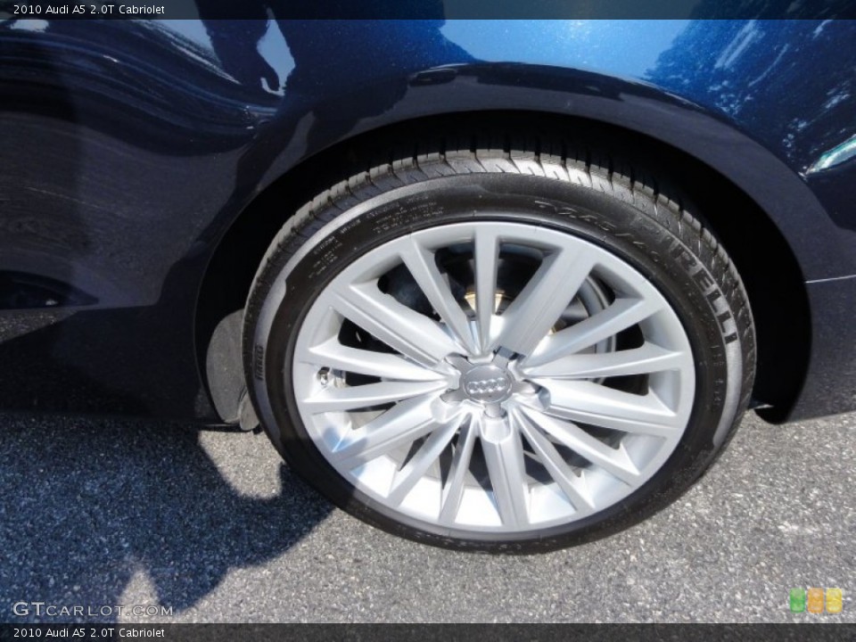 2010 Audi A5 2.0T Cabriolet Wheel and Tire Photo #51449817