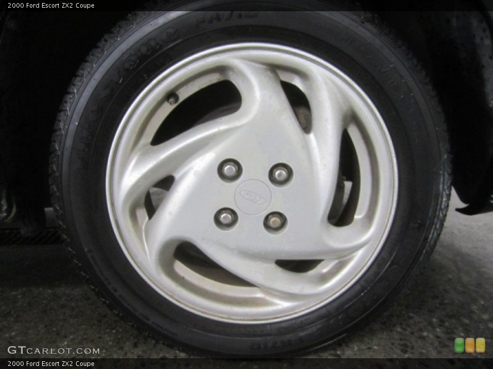 2000 Ford Escort ZX2 Coupe Wheel and Tire Photo #51450513