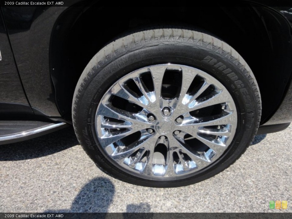 2009 Cadillac Escalade EXT AWD Wheel and Tire Photo #51451296
