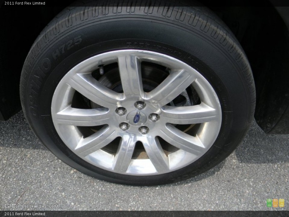 2011 Ford Flex Limited Wheel and Tire Photo #51456144