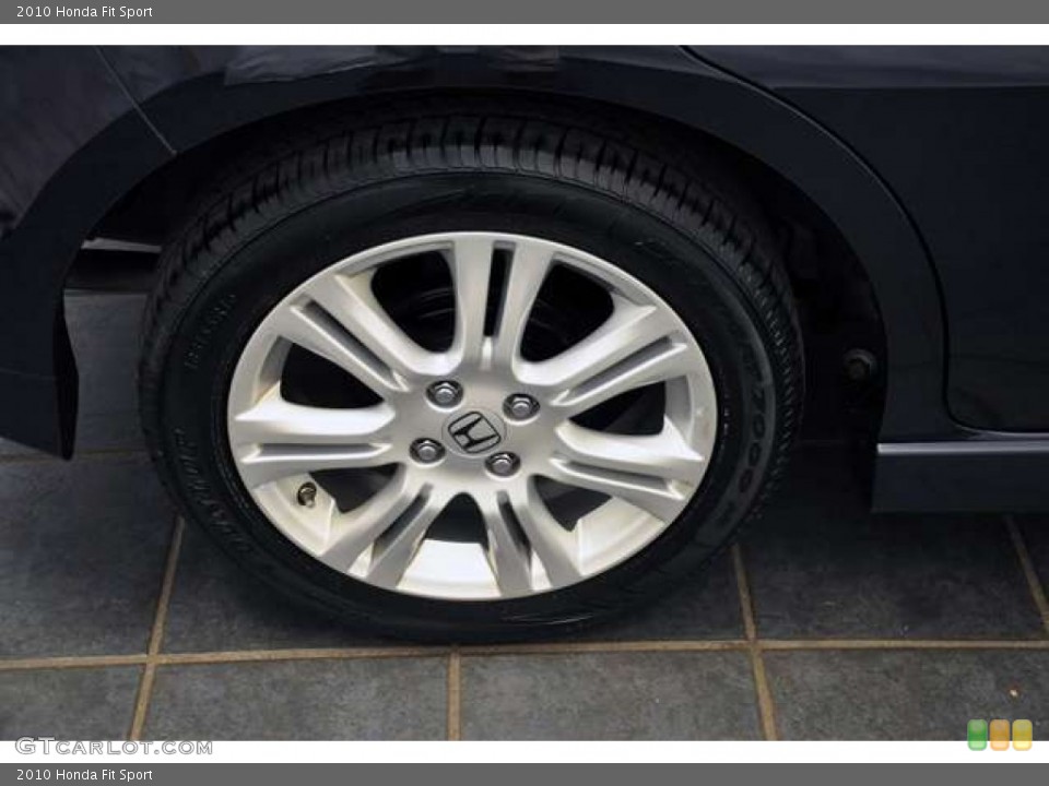 2010 Honda Fit Sport Wheel and Tire Photo #51457605