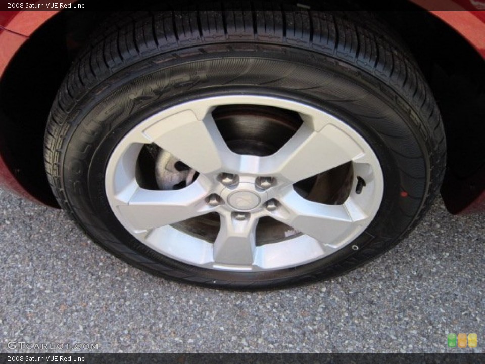 2008 Saturn VUE Red Line Wheel and Tire Photo #51459060