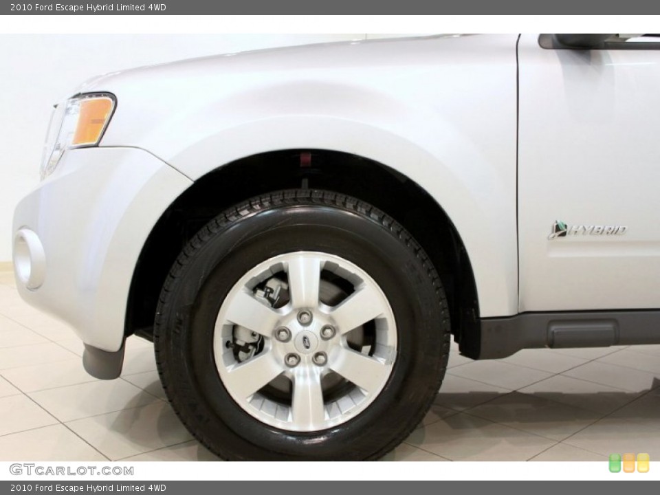 2010 Ford Escape Hybrid Limited 4WD Wheel and Tire Photo #51459087