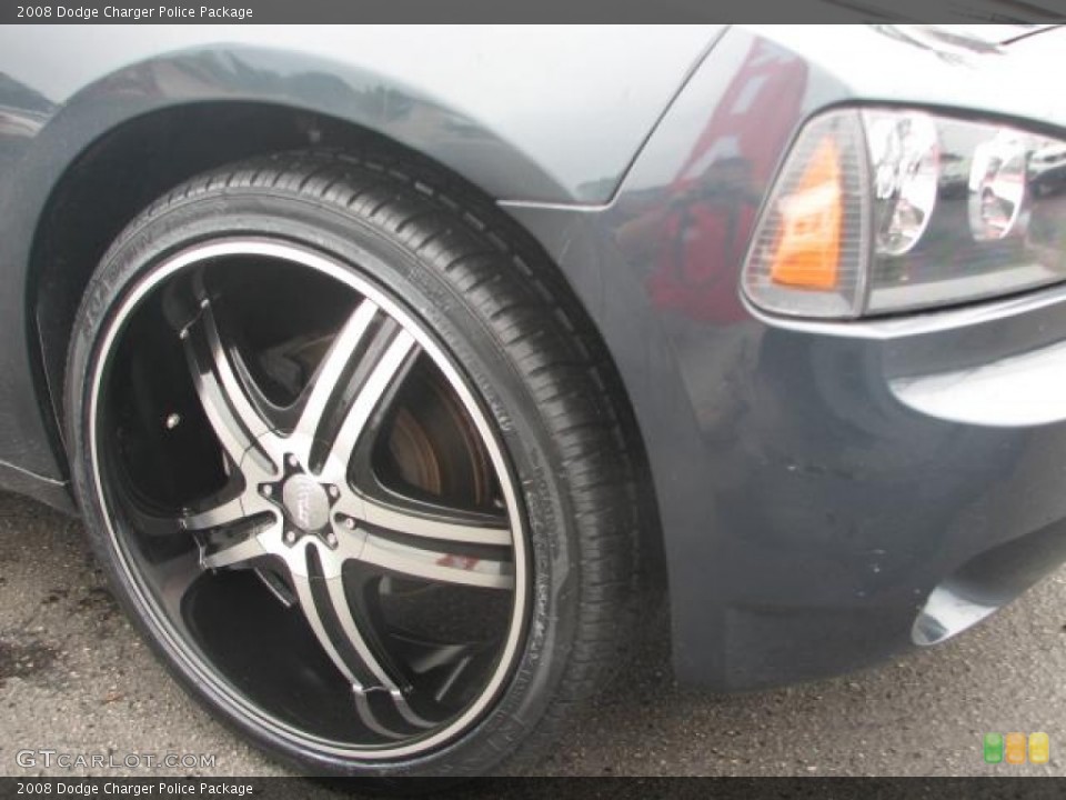 2008 Dodge Charger Custom Wheel and Tire Photo #51460095