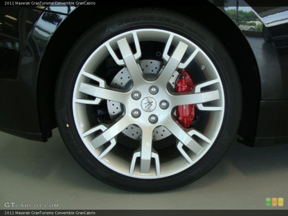 2011 Maserati GranTurismo Convertible GranCabrio Wheel and Tire Photo #51465132