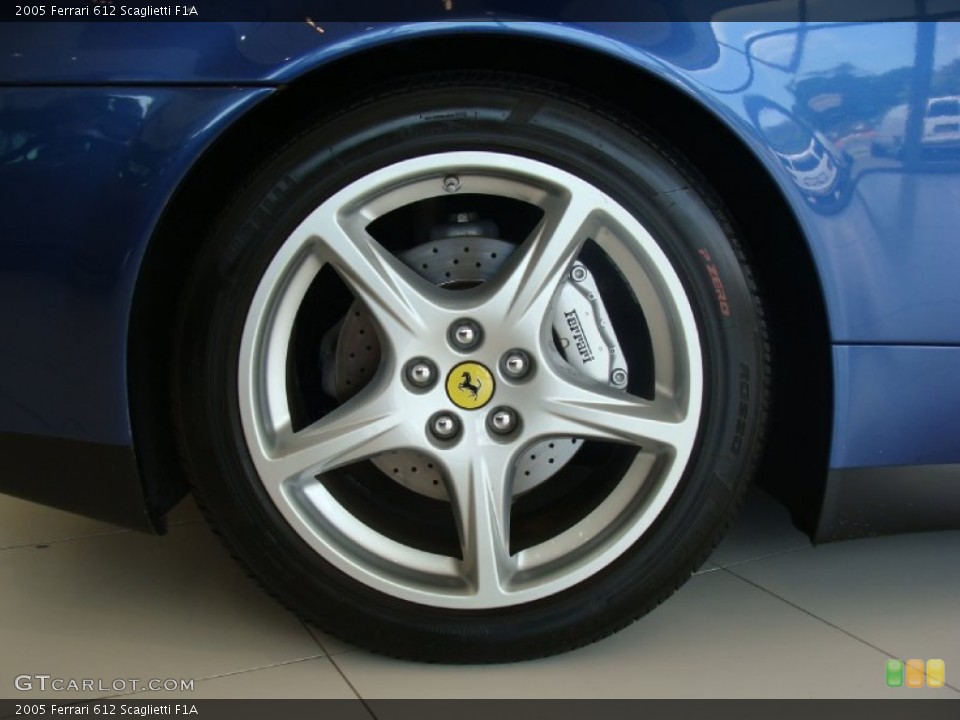 2005 Ferrari 612 Scaglietti F1A Wheel and Tire Photo #51466209