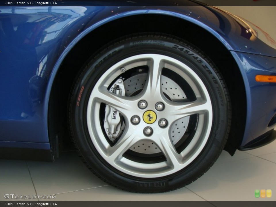 2005 Ferrari 612 Scaglietti F1A Wheel and Tire Photo #51466224
