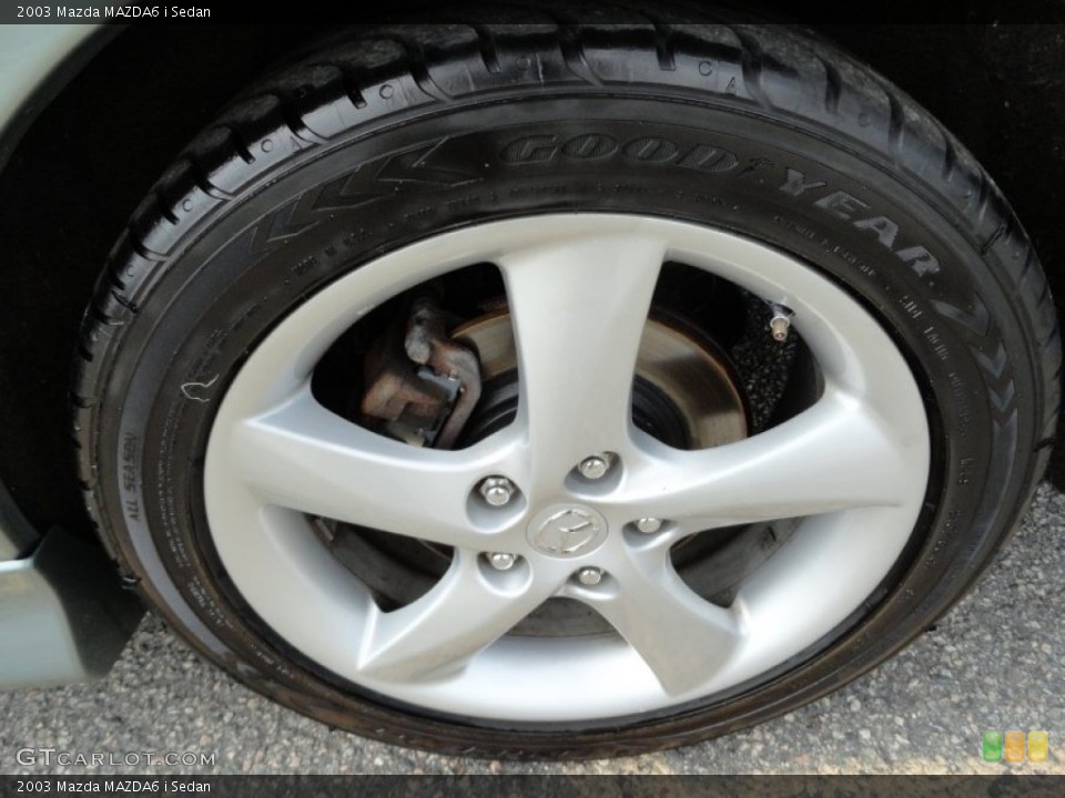 2003 Mazda MAZDA6 i Sedan Wheel and Tire Photo #51471450