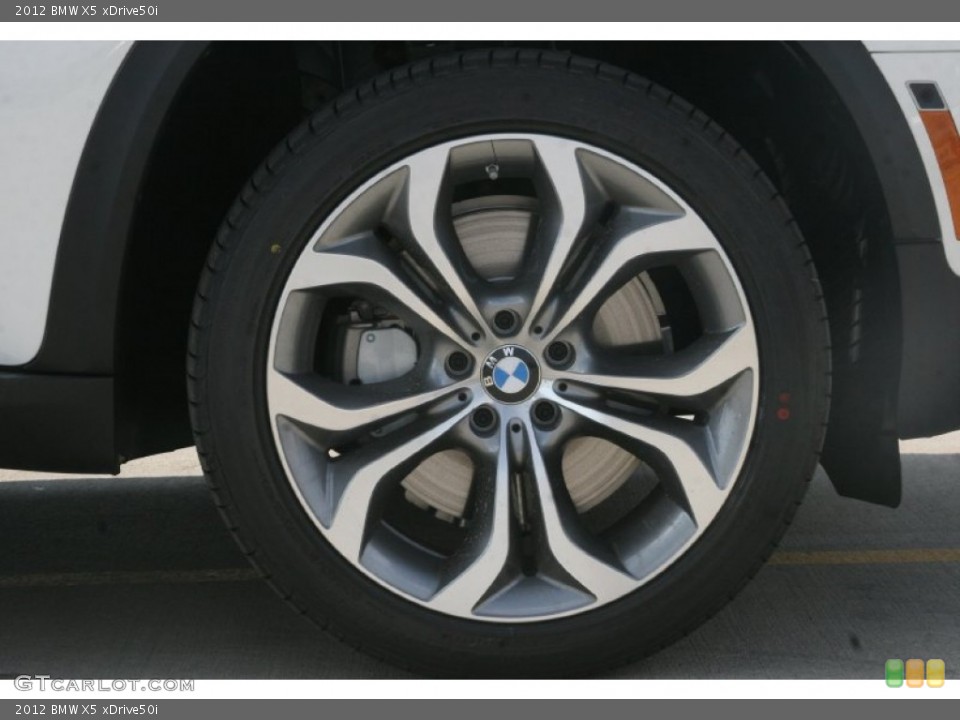 2012 BMW X5 xDrive50i Wheel and Tire Photo #51472476