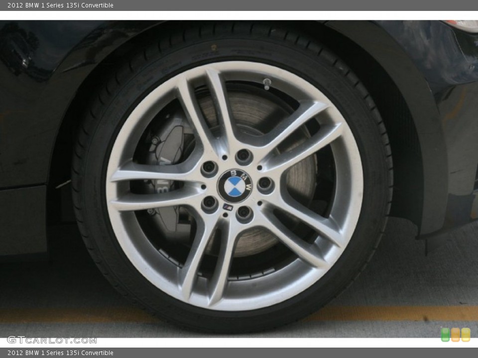2012 BMW 1 Series 135i Convertible Wheel and Tire Photo #51473418