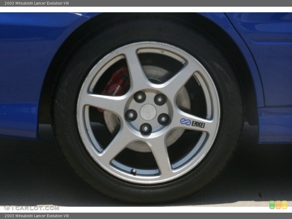 2003 Mitsubishi Lancer Evolution VIII Wheel and Tire Photo #51476691