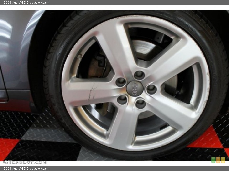 2008 Audi A4 3.2 quattro Avant Wheel and Tire Photo #51477705