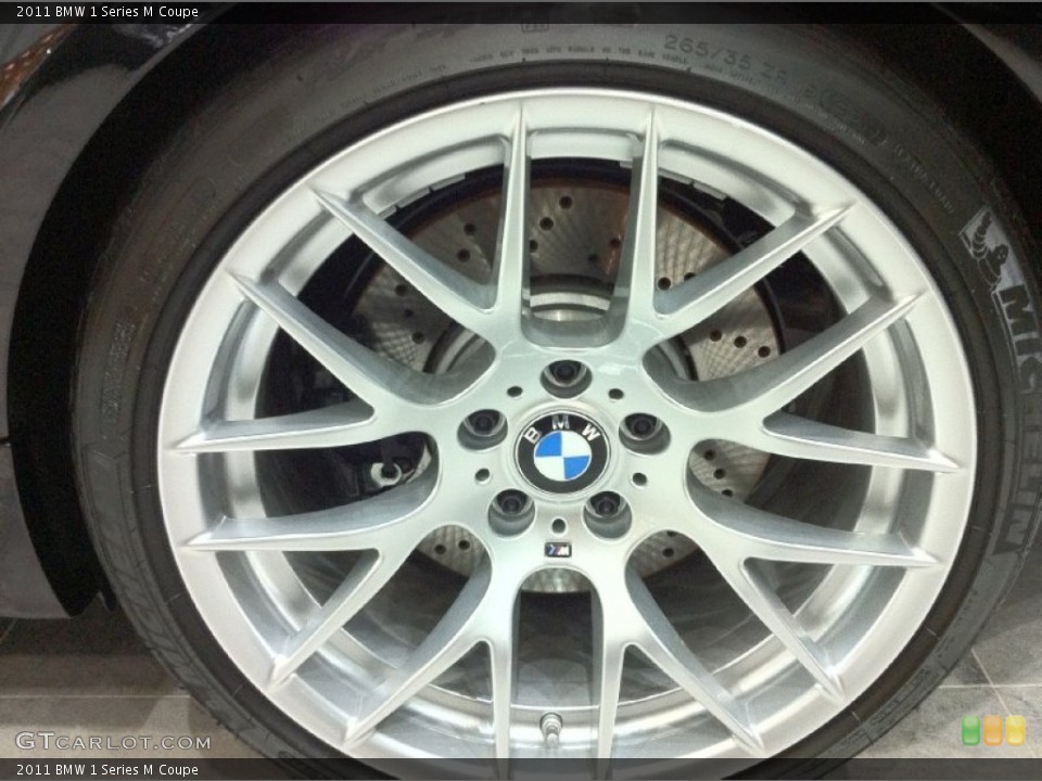 2011 BMW 1 Series M Coupe Wheel and Tire Photo #51480004