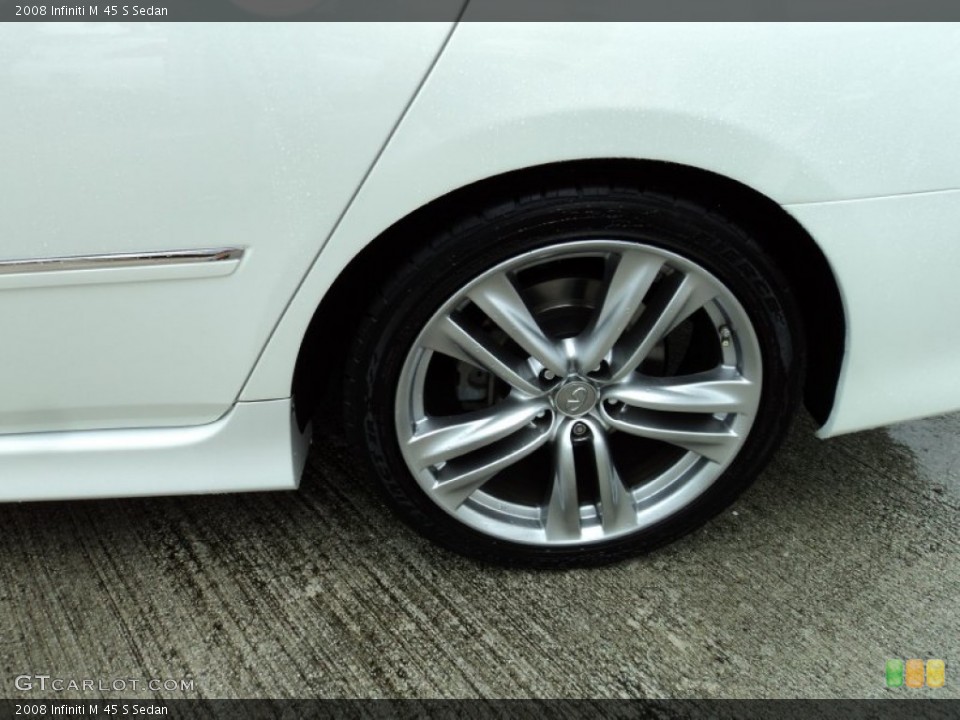 2008 Infiniti M 45 S Sedan Wheel and Tire Photo #51489028