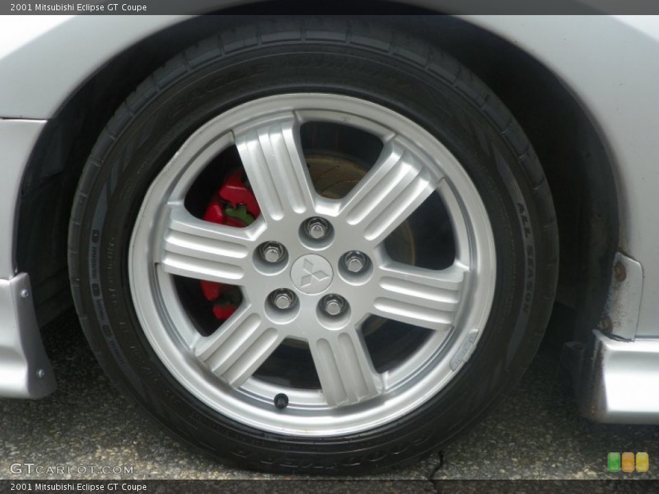 2001 Mitsubishi Eclipse GT Coupe Wheel and Tire Photo #51489484