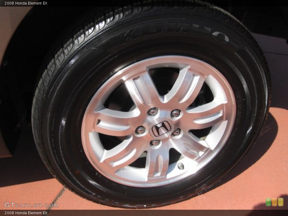 2008 Honda Element EX Wheel and Tire Photo #51492298