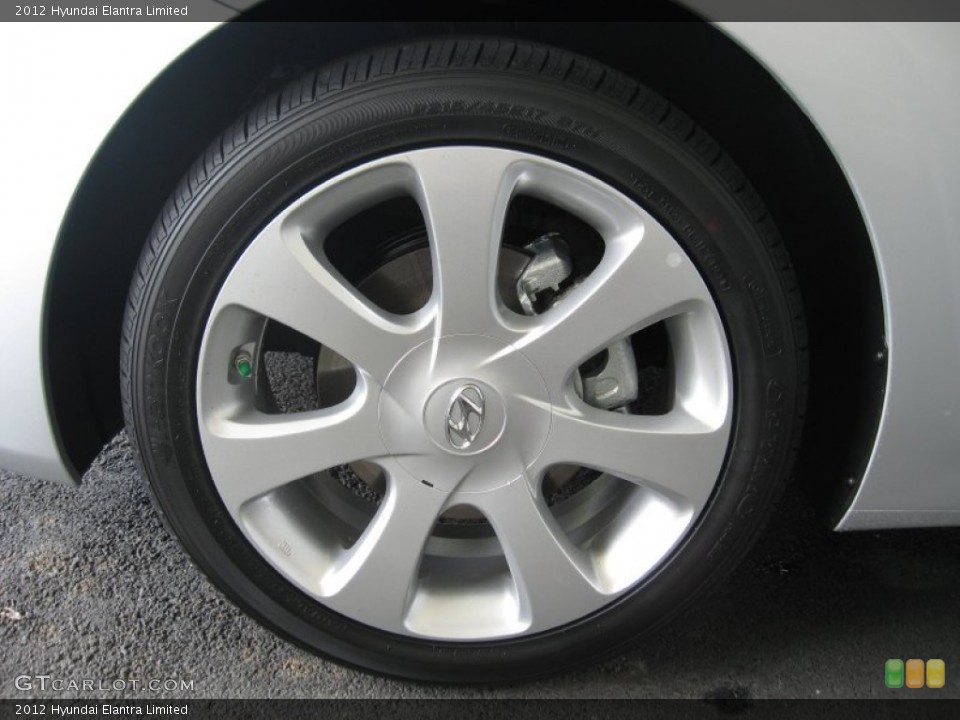 2012 Hyundai Elantra Limited Wheel and Tire Photo #51495013