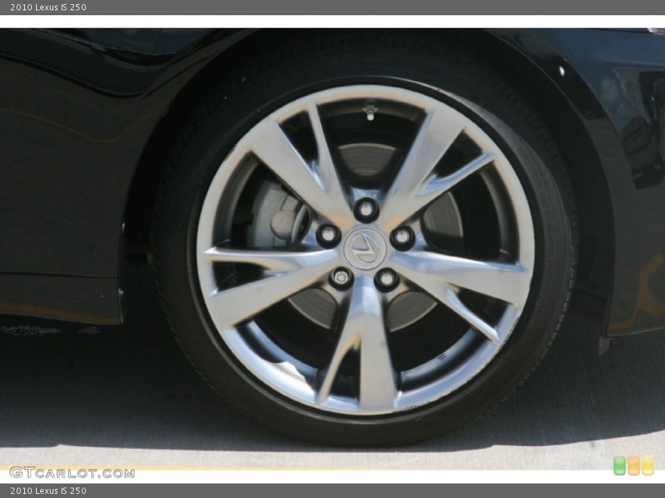 2010 Lexus IS 250 Wheel and Tire Photo #51499447